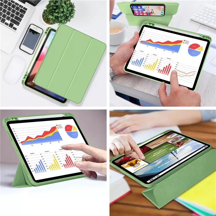 Stand/Magnetic Flip Folio,Leather PU Protective Smart Cover for iPad 2022